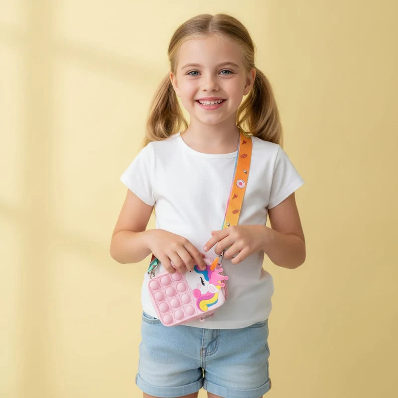 Borsa a tracolla pop it - Rosa