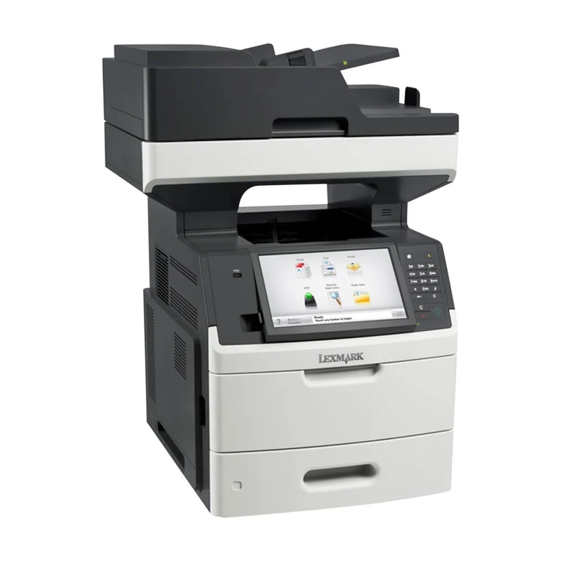 Lexmark MX711DE | Multifunzione Laser B/N, 66 ppm, Duplex Fronte/Retro automatico, Rete