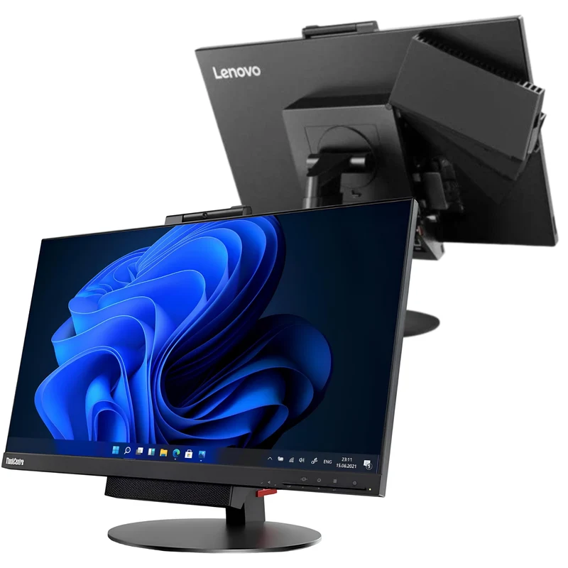 Lenovo ThinkCentre TIO24 All-in-One | Intel Core i5-10400T | WebCam Casse Audio FreeDOS