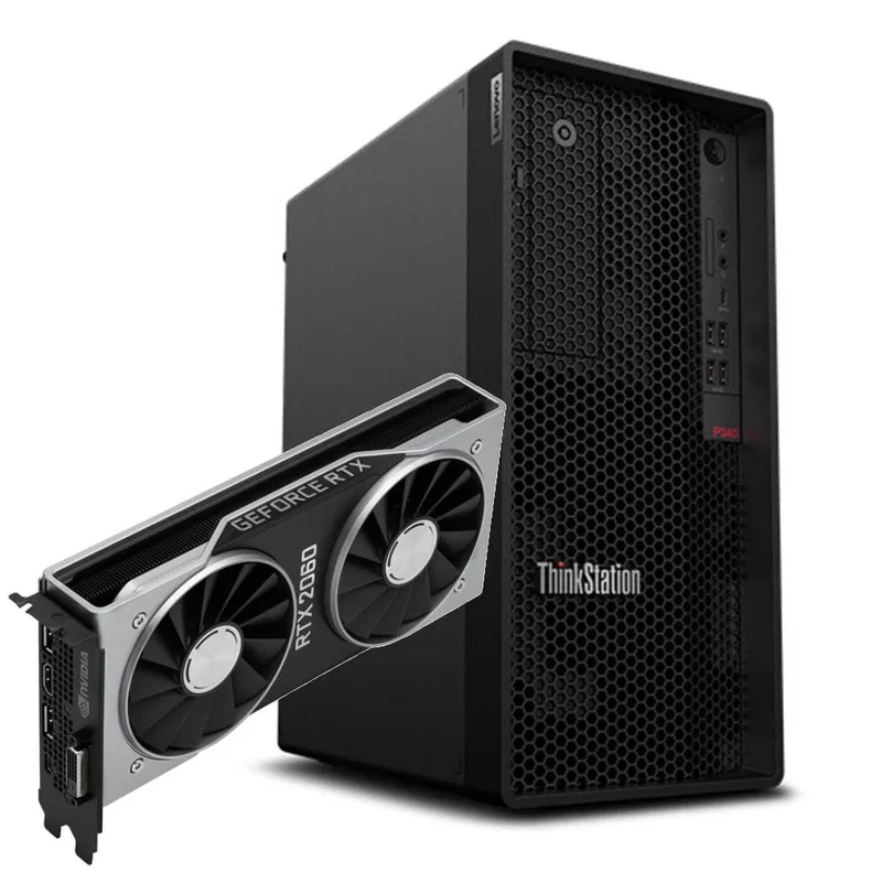 Lenovo ThinkStation P340 Tower Workstation | Intel Core i7-10700 | Ram 16GB | SSD 1TB | Nvidia RTX 2060 6GB | Windows 11 pro