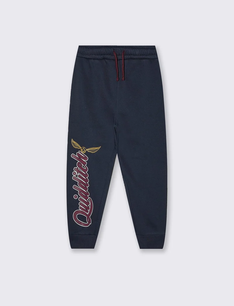 Jogger Harry Potter in cotone blu - Blu