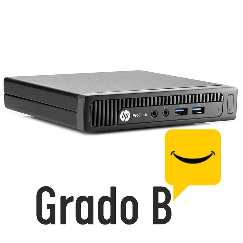 HP PRODESK 600 G2 DM | Intel i5-6500T 2.5Ghz | Ram 8Gb | SSD 256Gb | Windows 10 Pro Grado B