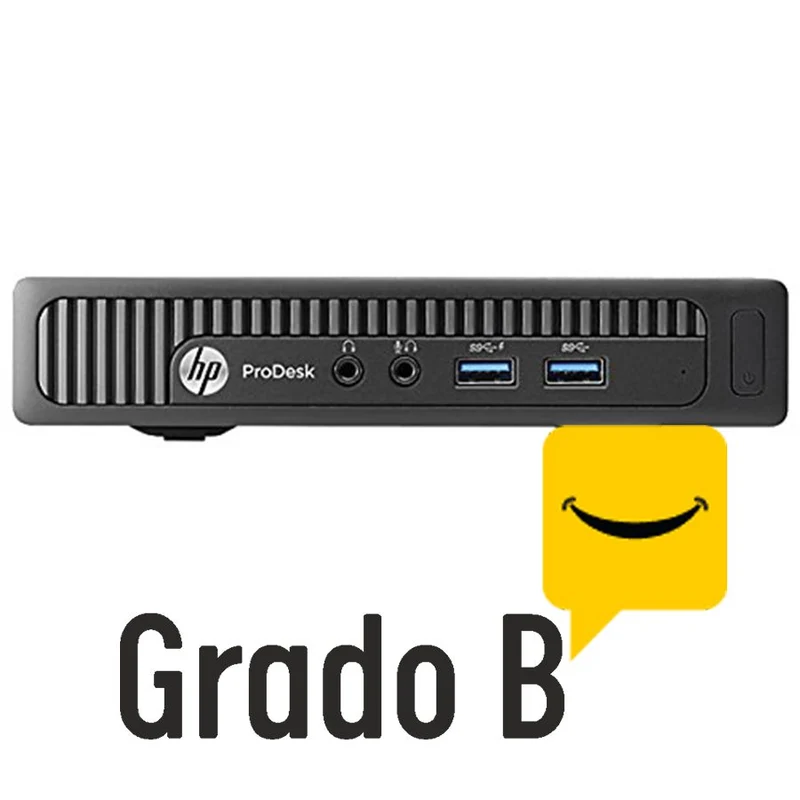 HP Prodesk 600 g1 DM ultra slim | Intel core i5-4570T | Ram 8GB | Hard Disk 500Gb Sata | Windows 10 Pro Grado B