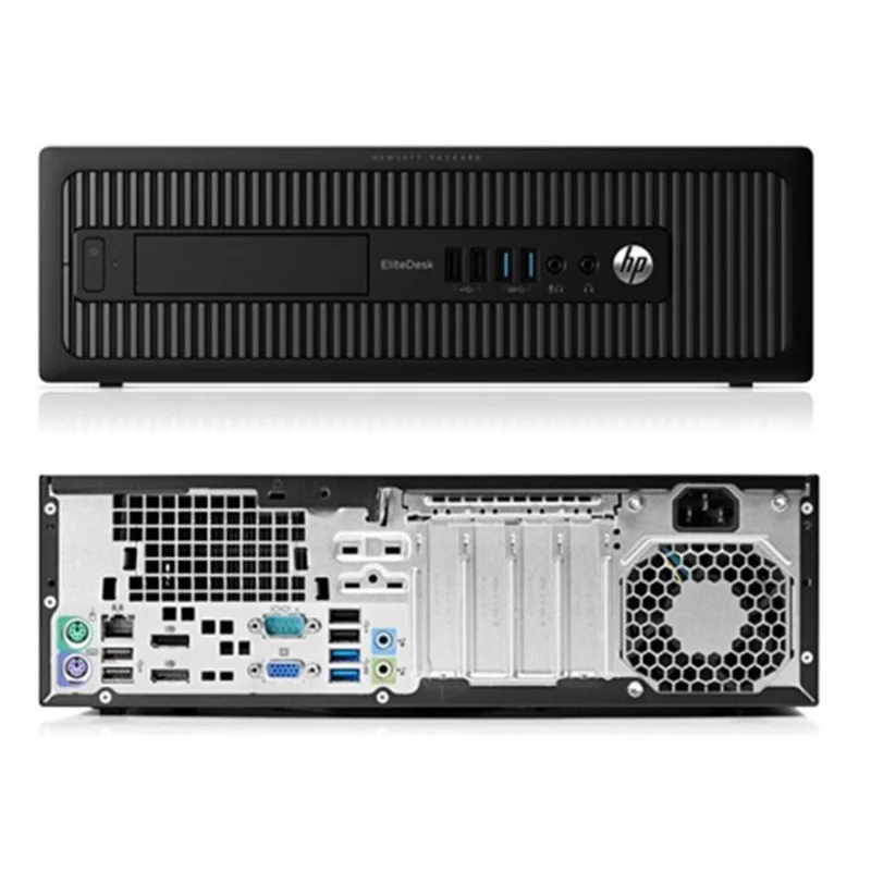 HP ELITEDESK 800 G1 SFF PC DESKTOP INTEL CORE I5 4570 /8GB/SSD 256GB + 1 TERA SATA Windows 10 PRO