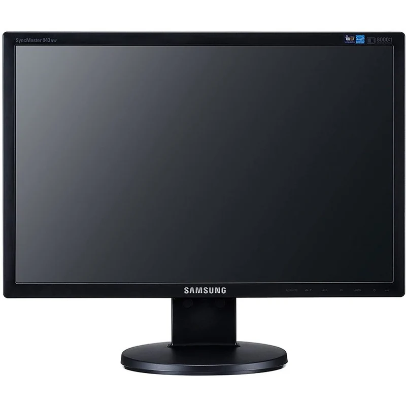 Samsung SyncMaster 943NW Monitor LCD 19" Pollici 1440x900 Pixel Contrasto 1000:1 Luminosità 300 cd/m² Tempo di risposta 5ms VGA