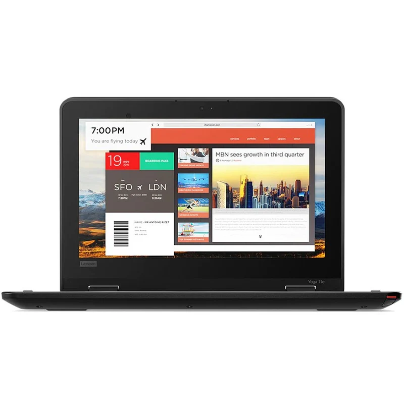 Lenovo ThinkPad Yoga 11e Gen 5 Notebook convertibile da 11.6" | Intel Core M-5Y10c 800Mhz | 4Gb Ram | 120Gb SSD | WebCam Tastiera Ita | Windows 10