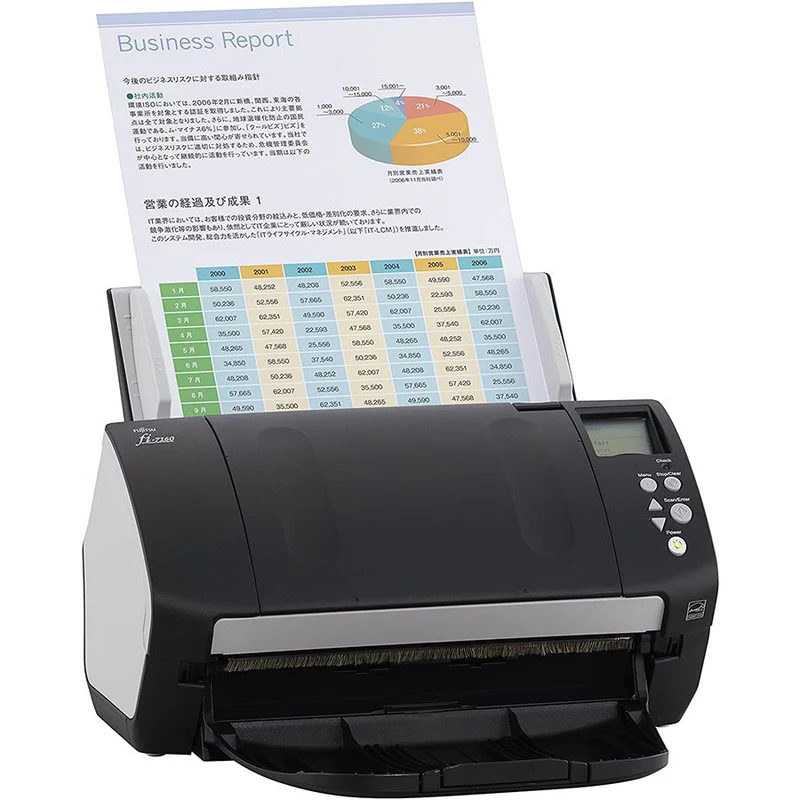 FUJITSU fi-7160 Scanner di immagini e documenti Velocità 60 /120 Pagine al minuto. Il migliore e più veloce scanner documentale
