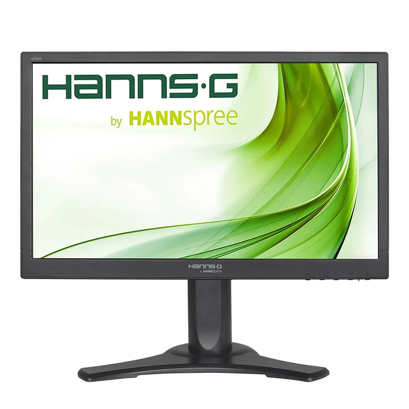 Hannspree Hanns.G HP 205 Monitor LCD TFT LED 20" Pollici 1600 x 900 Pixel Contrasto 1000:1 Luminosità 250 cd/m² Tempo di risposta 5ms VGA DVI