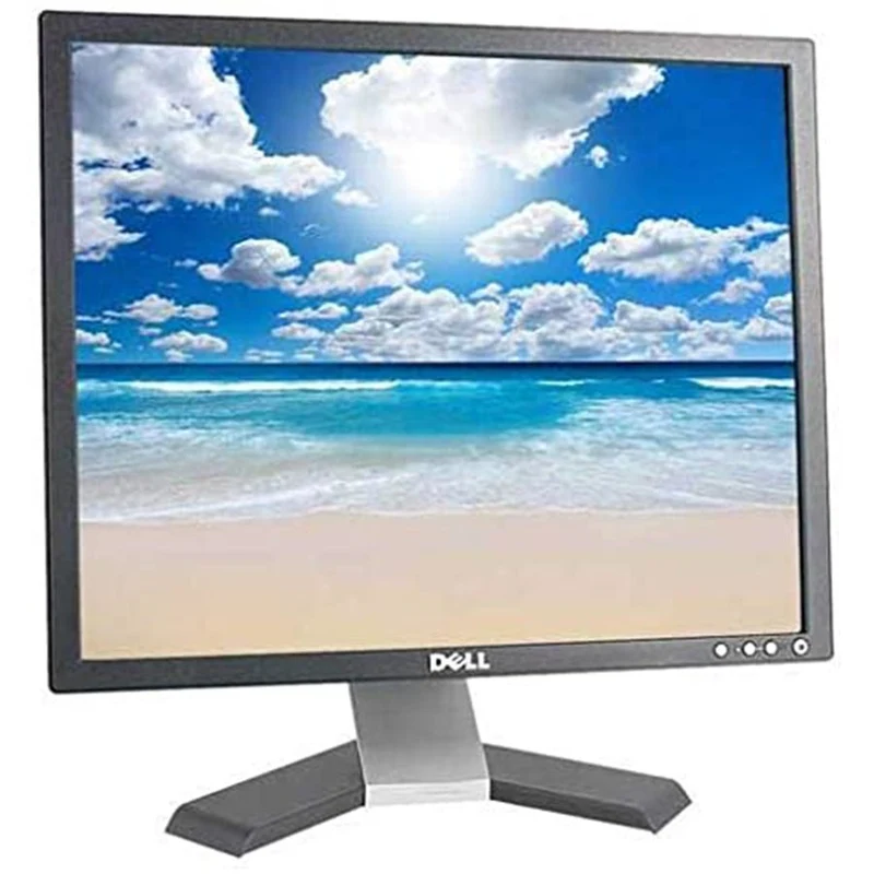 DELL E198FP Monitor LCD LED 5:4 19" Pollici 1280 x 1024 Pixel Contrasto 800:1 Luminosità 300 cd/m² Tempo di risposta 5ms VGA