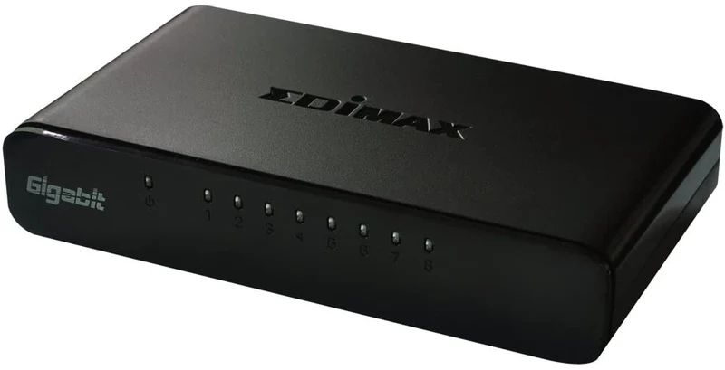 Edimax ES-5800G V3 switch di rete8 porte Gigabit no alimentatore