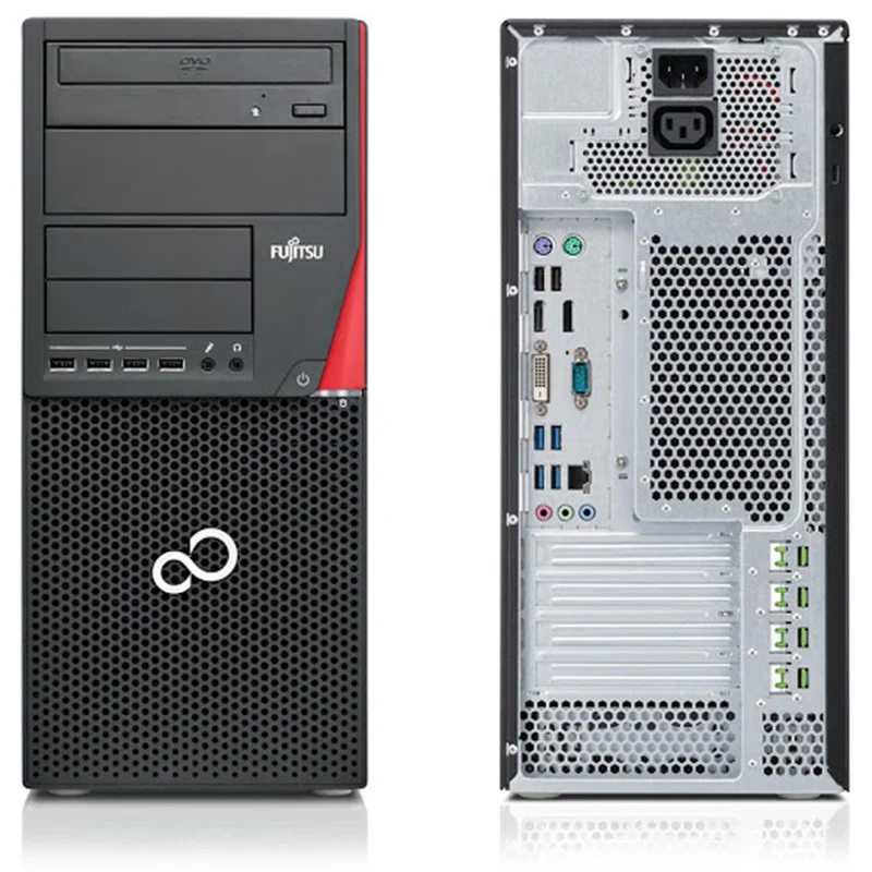 Fujitsu Esprimo P756 | Intel Core i3-6100 - 3.7Ghz | 8Gb Ram | 256Gb SSD | Windows 10 | PC ricondizionato