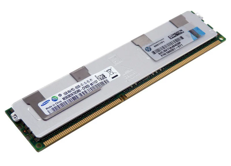 Samsung 16GB PC3-8500R 4Rx4 DIMM Server Memory M393B2K70CM0-CF8Q5 HP 500207-071