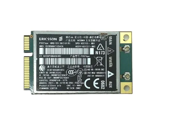 Lenovo THINKPAD F5521gw Ericsson 60Y3279 Wifi / WLAN Mappa / Mini-Pci Mappa