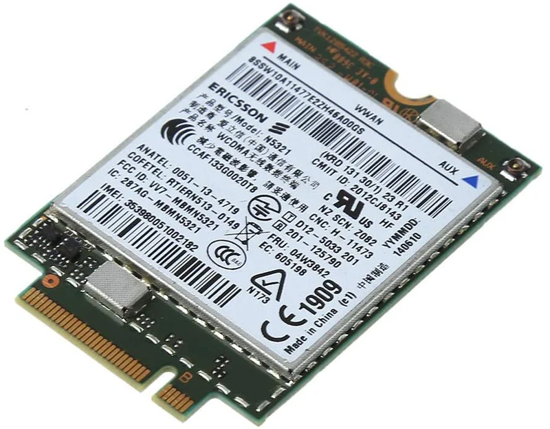 Scheda Wireless 3G/GPS/HSPA/WWAN LENOVO X230 ERICSSON P/N 04W3842