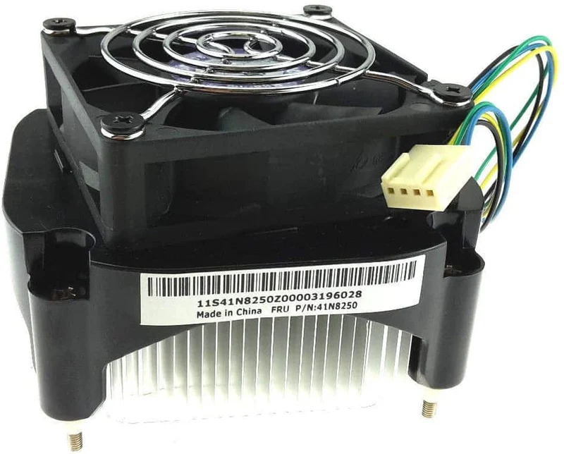 Lenovo 41N8261 Processor Cooler Fan, Cooler and Radiator - Fans, Coolers and Radiators (CPU, Cooler, ThinkCentre A55, Black, Silver)