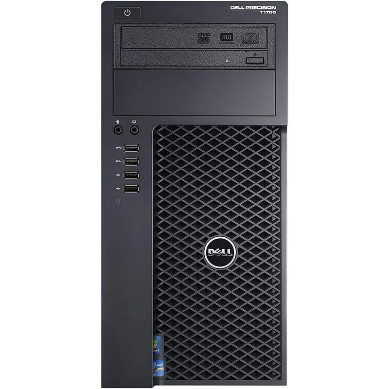 Dell Precision WORKSTATION T1700 MT Desktop-PC | Intel Core i7 | 16 GB RAM | 480 GB SSD | AMD FirePro W4100