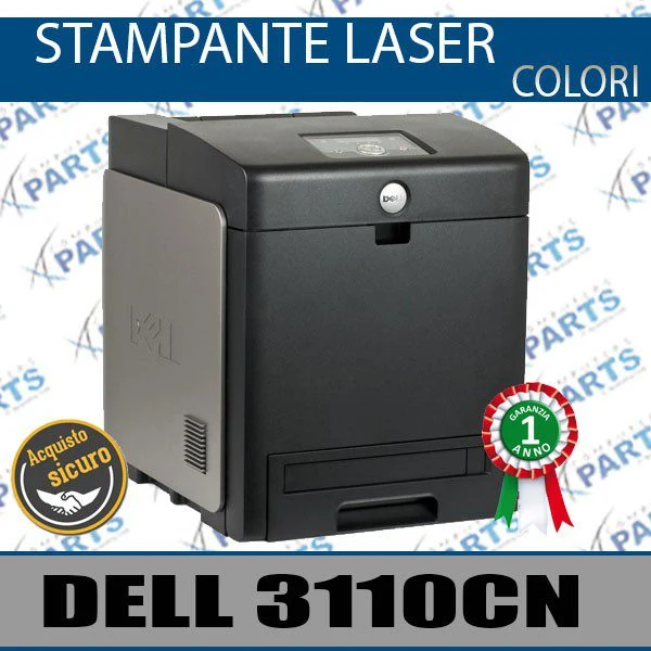 DELL 3110CN STAMPANTE LASER COLORI USB RETE GARANZIA FATTURA
