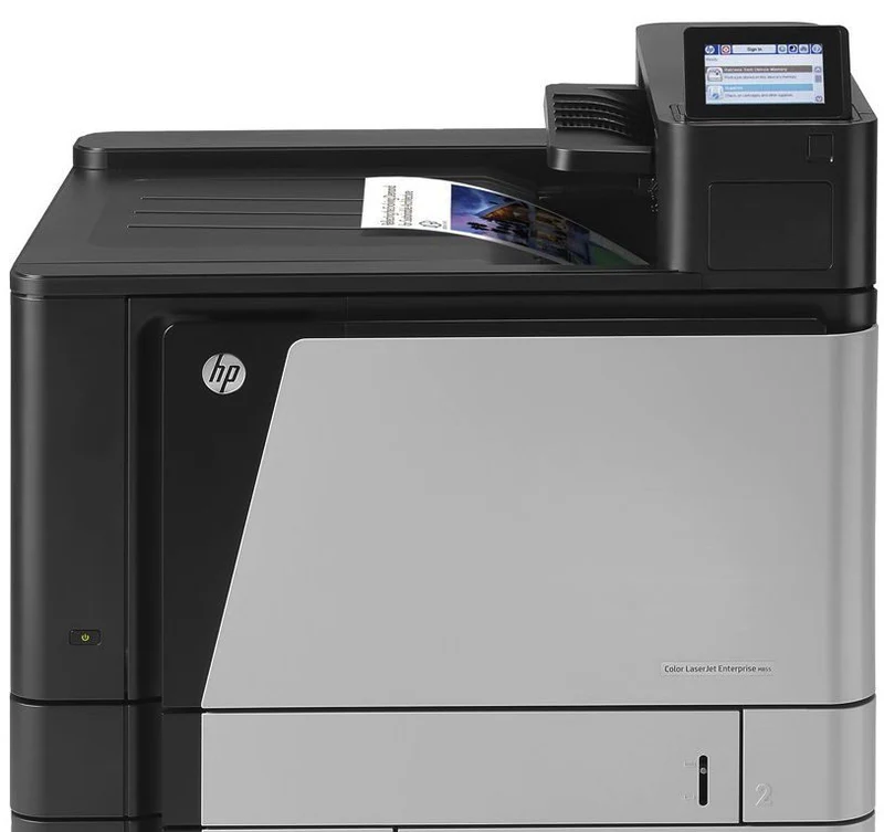 HP LASERJET ENTERPRISE M855DN A2W78A PARI A NUOVO 11,000 STAMPE