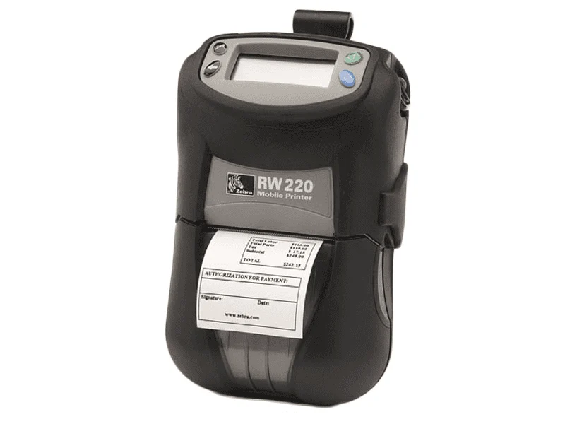 Zebra RW220 termica diretta bluetooth/seriale rs-232 (db-9)/usb