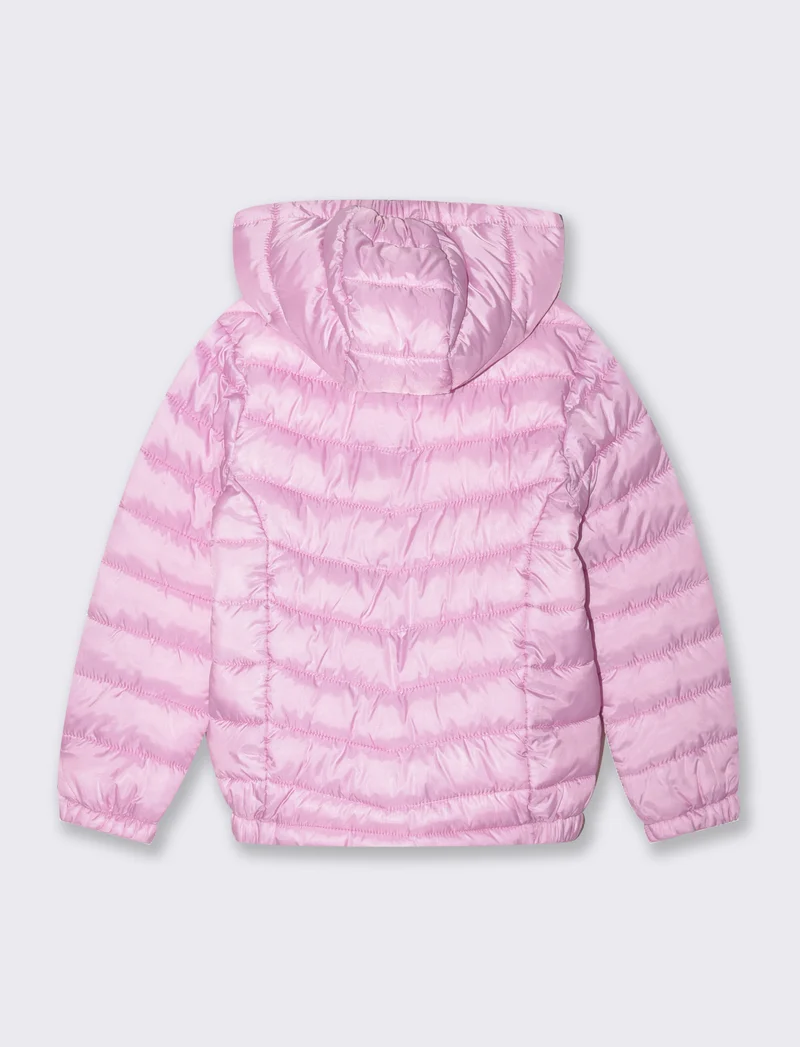 Piumino leggero da bambina - Rosa
