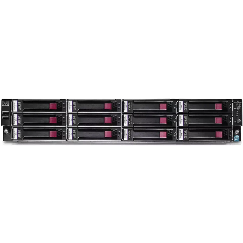 HP Storageworks P4500 G2 AX704A Array di dischi SAN SAS da 12 Bay 3.5″ 2U Rack Prodotto professionale per archiviare una grande quantità di dati