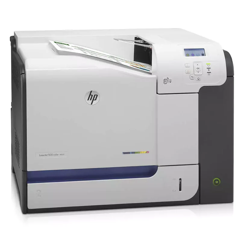 HP LaserJet Enterprise 500 color M551n Stampante Laser a colori 1200 x 1200 DPI A4 32ppm Rete Semplice e funzionale per il tuo studio professionale