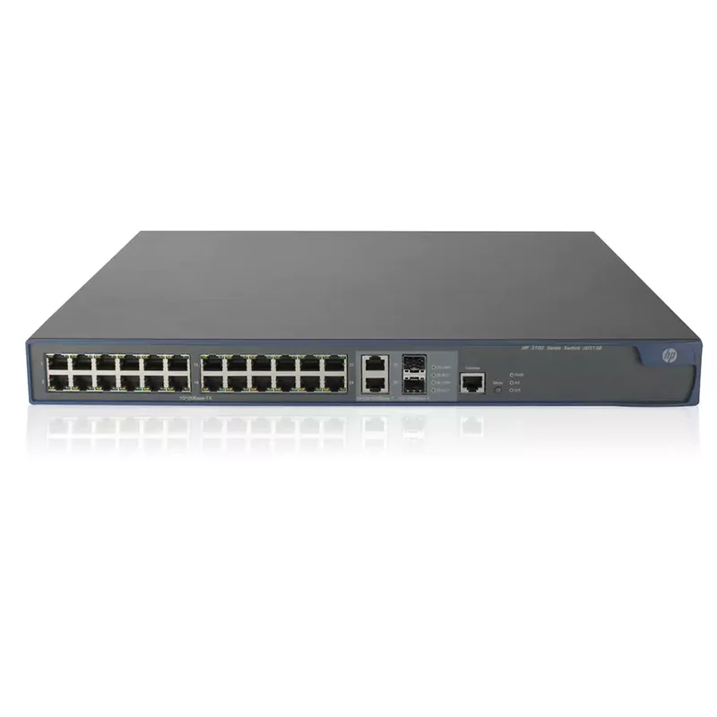 HP A3100 JD313B Switch Managed di rete 26x Ethernet 10/100 PoE Montaggio a Rack perfetto per aziende e professionisti dell’IT