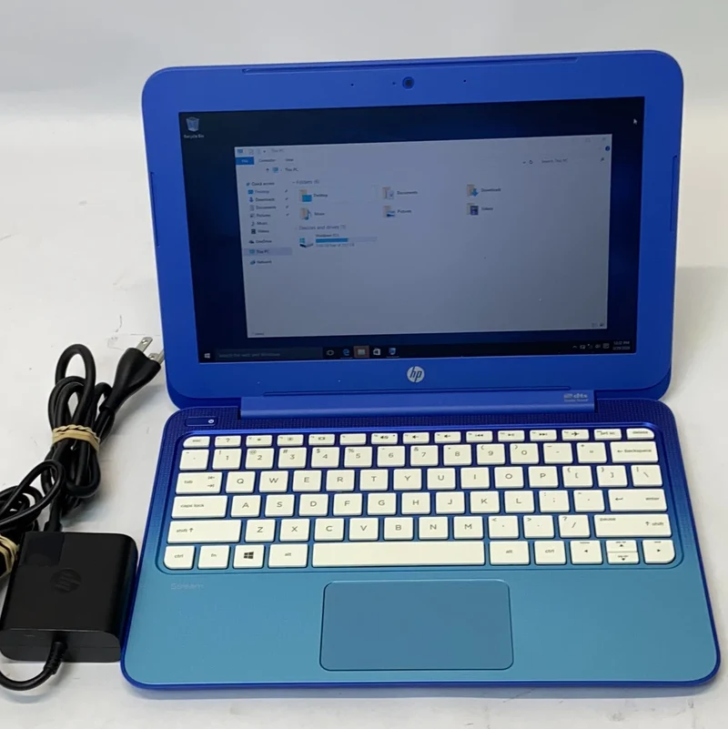 HP Stream 11" Laptop, Celeron N2840 @ 2.16GHz (2GB Ram, 32GB SSD) Windows 10 - Cobalt Blue