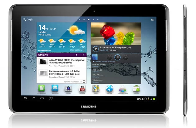 Samsung Galaxy Tab 2 (8GB) 10.1in, Wi-Fi + Verizon 4G Cellular Unlocked Android 4.0 Tablet