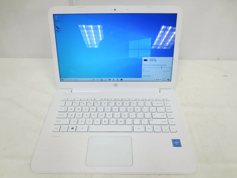 HP Stream 14-ax010wm Laptop, 14", Intel Celeron N3060 (4GB Ram 32GB eMMC Drive) Windows 10