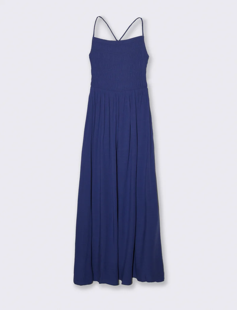 Abito con spalline da donna - Mirtillo