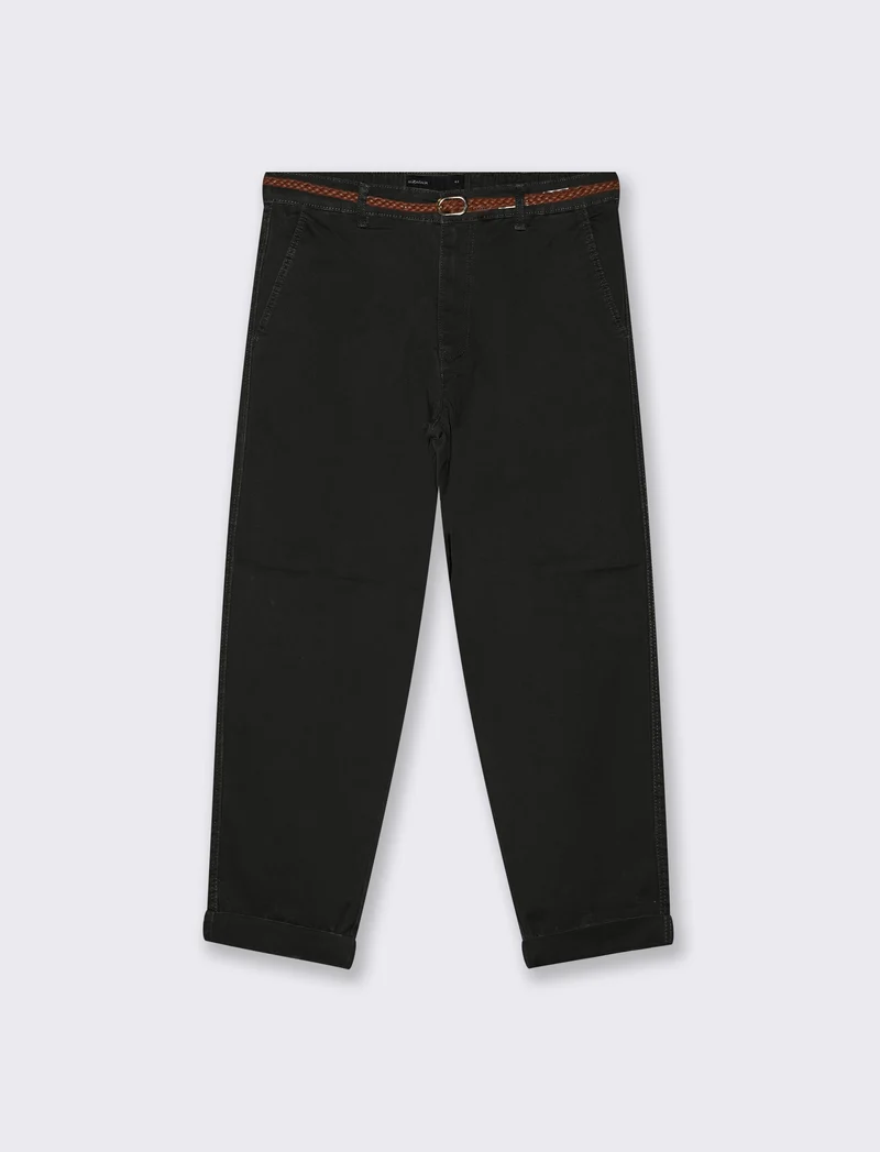 PANTALONE CHINO - Nero