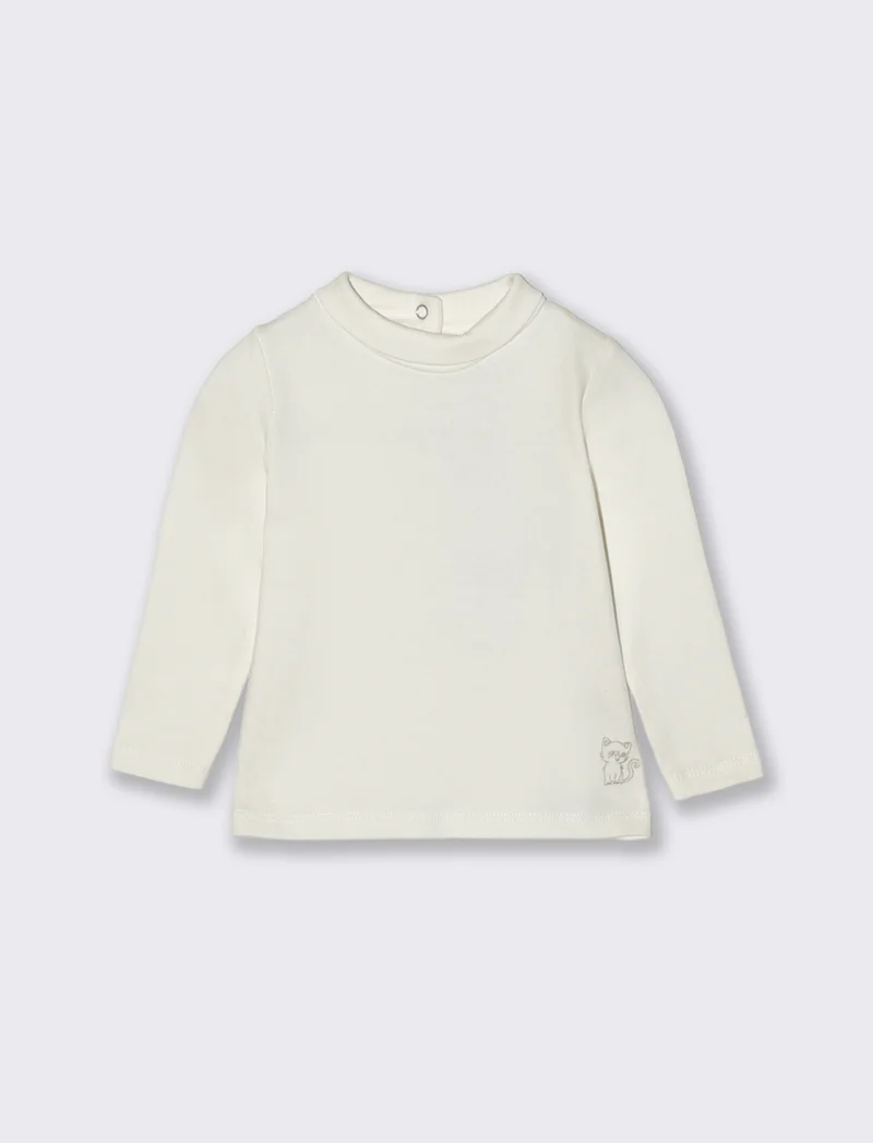 Lupetto basico - Bianco sporco