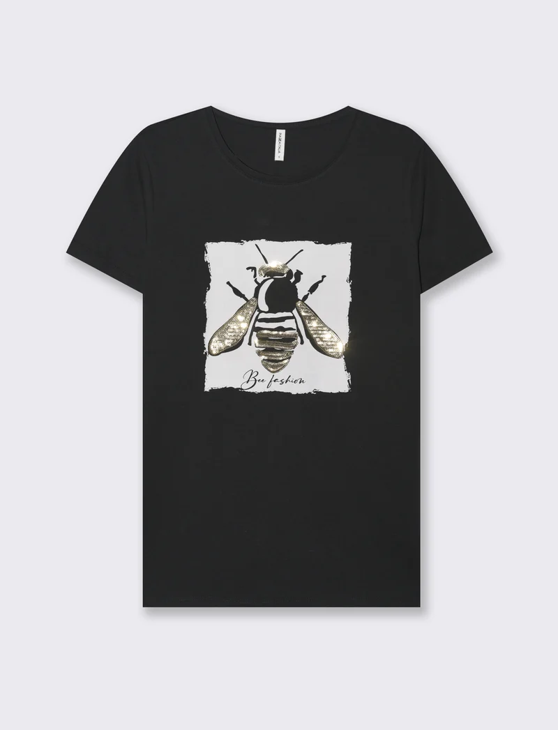 T-shirt con stampa da donna - var 2