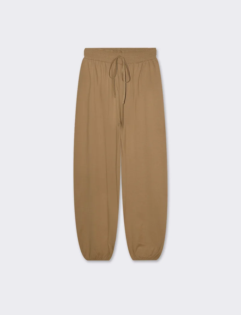 Pantalone stile odalisca da donna - Caramello