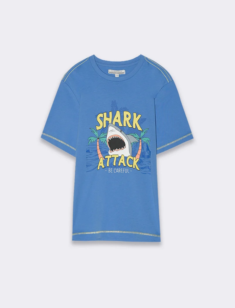 T-shirt da bambino - Blu cobalto