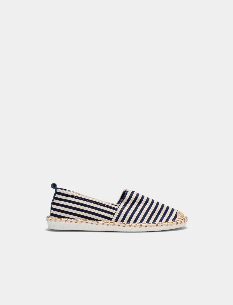 Slip-on da uomo a righe - Blu