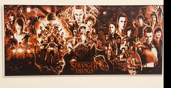 Quadro Pannello Decorativo Stranger Things