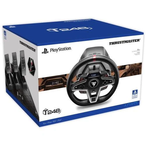 Thrustmaster Volante T248 + Pedaliera Hybrid PC/PS4/PS5 PS4 Dualshock 4 Black V2