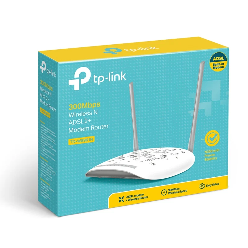 TD-W8961N Modem Roter R (ADSL) Wi-Fi N 300Mbps