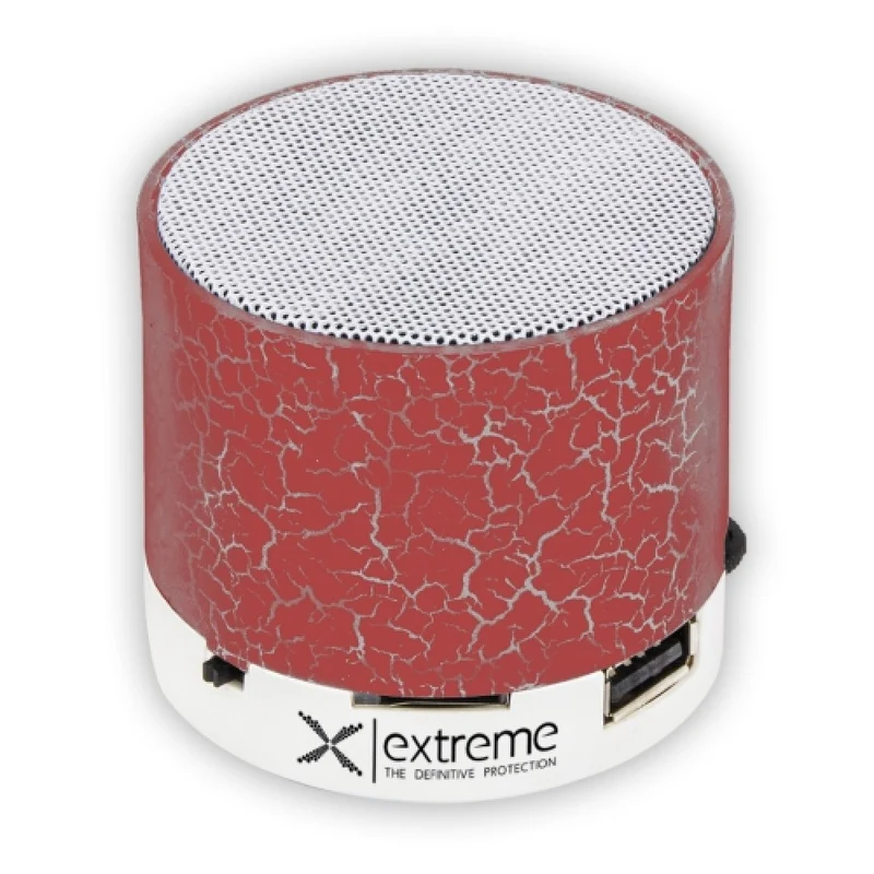 EXTREME BLUETOOTH SPEAKER FM FLASH RED # EXTREMEXP101R