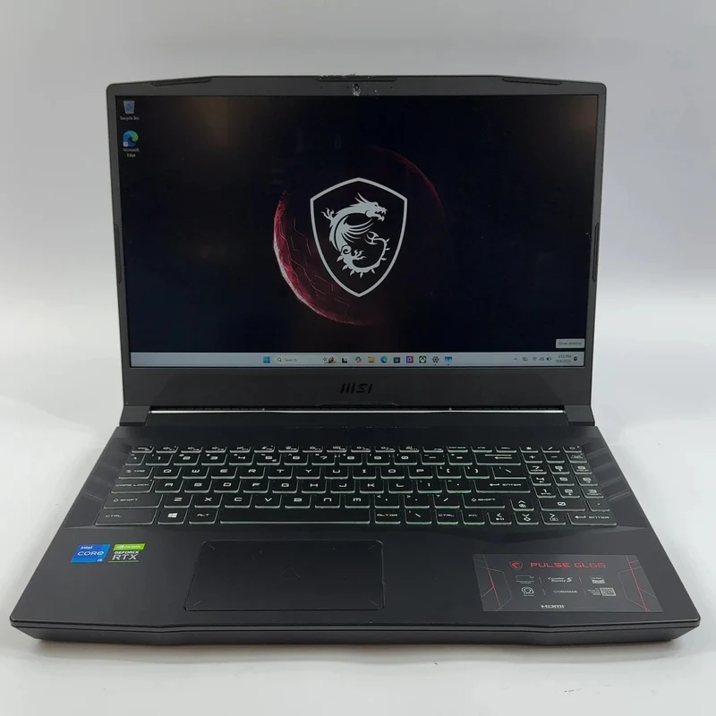 MSI Pulse GL66 11UCK 15.6" FHD Gaming Laptop, Intel Core i5-11400H @ 2.7GHz (8GB RAM, 512GB SSD + 500GB HDD) GeForce RTX 3050, Backlit Keys, Windows 11