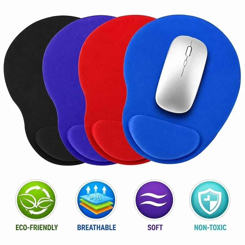 Mouse Pad Comfort Non-Slip Wrist Rest/Support for PC Laptop Computer