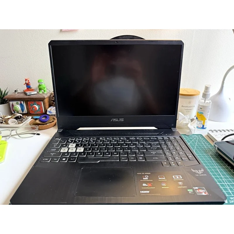 ASUS TUF Gaming FX505DT 15.6" Gaming Laptop, Ryzen 7 3750H (8GB RAM, 256GB SSD + 1TB HDD) NVIDIA GTX 1650, WINDOWS 11, RGB BACKLIT KEYS