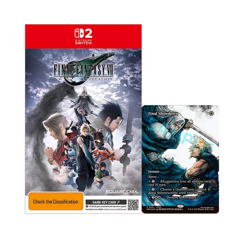 FINAL FANTASY VII REVELATION (+ Exclusive Magic: The Gathering—FINAL FANTASY Promo Card)