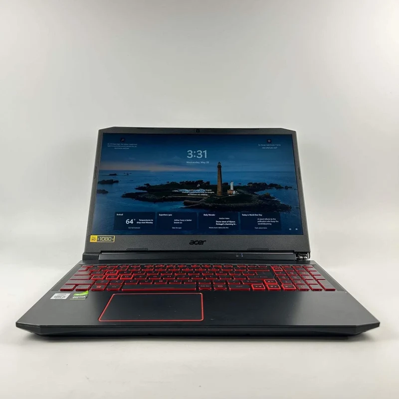 ACER NITRO 5 AN515-55-53AG, 15.6" HD Display, Intel Core i5-10300HQ @ 2.5 GHz (8GB RAM, 256GB SSD + 1TB HDD) Gaming Laptop, NVIDIA GeFore GTX 1650, Windows 11