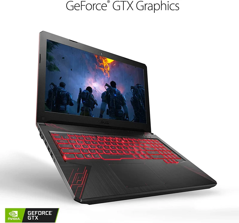 ASUS ROG FX504GM-ES74, 15.6" Intel Core i7-8th Gen @ 2.2GHz (16GB RAM, 256GB SSD + 1TB HDD) NVIDIA GEFORCE GTX 1060, WINDOWS 11