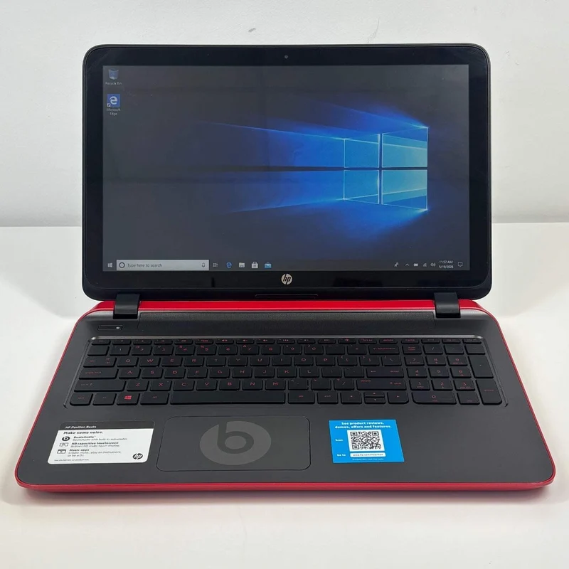 HP Beats Special Edition 15-p030nr 15.6" Touchscreen AMD A8-5545M @ 1.7GHz (8GB RAM, 1TB HDD) CD DVD, Backlit Keys, Windows 10