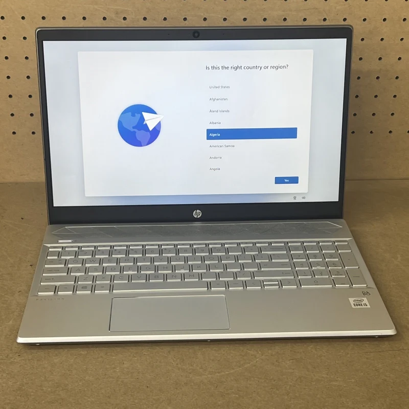HP Pavilion 15-cs3153cl, 15.6" Touchscreen Laptop, Intel Core i5-1035G1 @ 1.0GHz (16gb RAM 256gb SSD) Backlit Keys, Windows 11
