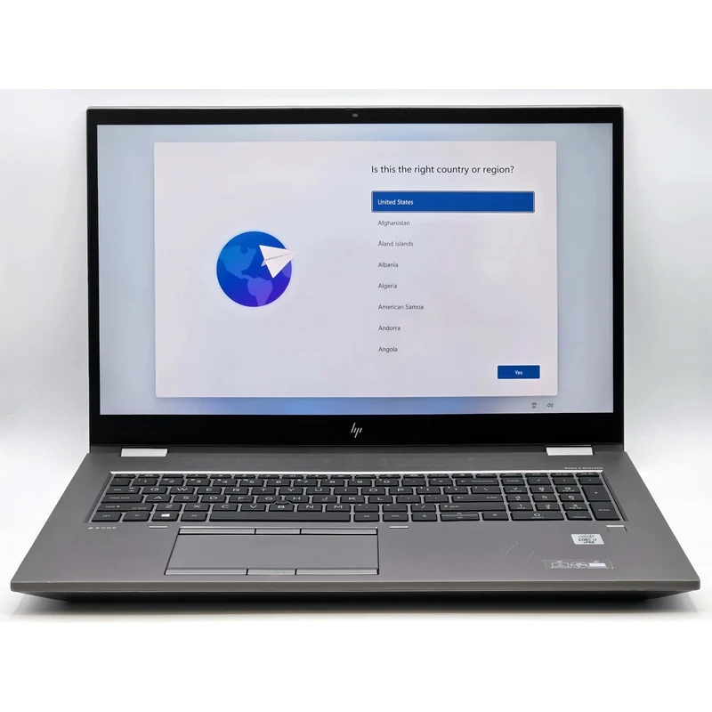 HP ZBOOK FURY 17 G7 17" UHD 4K Touchscreen Display, Intel Core i7-10850H (512GB SSD, 16GB RAM) IRCam, Backlit Keys, Windows 11 Laptop Workstation
